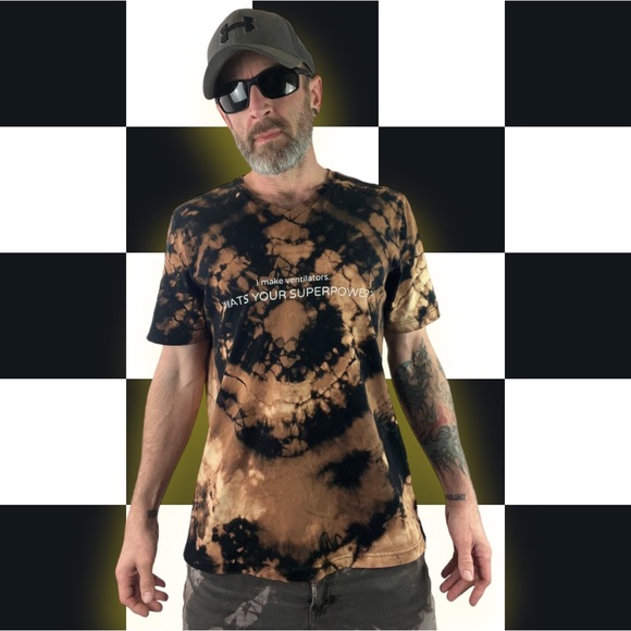 “I make ventilators. What’s your superpower?” GoodTreasures Custom T-Shirt - Picture 11 of 11